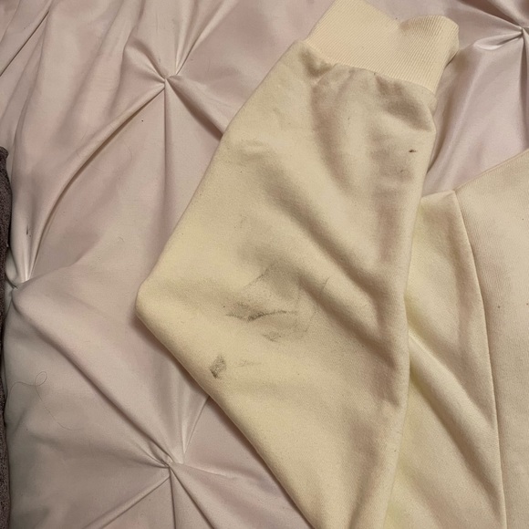 Forever 21 pastel yellow zip up women’s size small - Picture 4 of 4